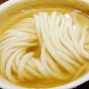 薄口醤油なしで透明出汁 九州、関西風うどん